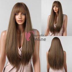 Peruca HM din par sintetic dreapta de 70 cm LC10112 Saten Mediu